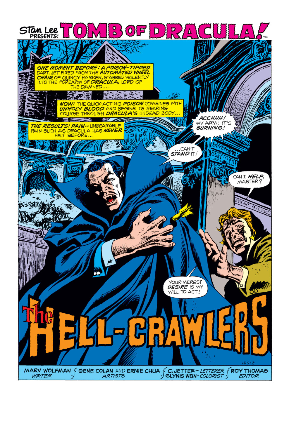 Read online Tomb of Dracula (1972) comic -  Issue #8 - 2