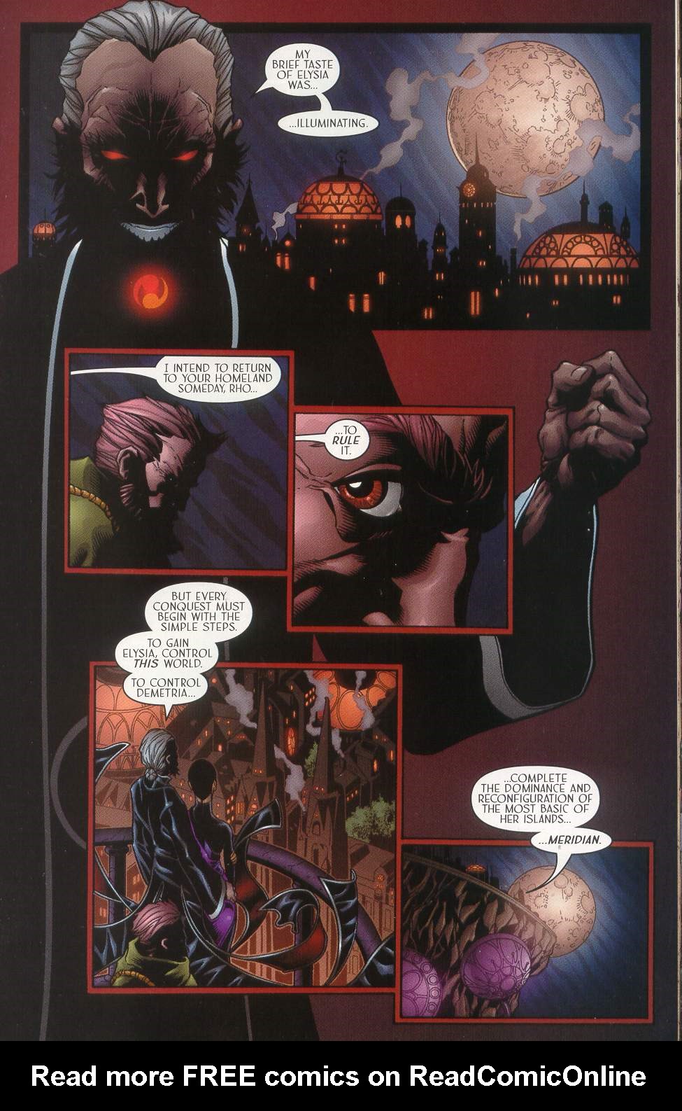 Read online Meridian comic -  Issue #15 - 18