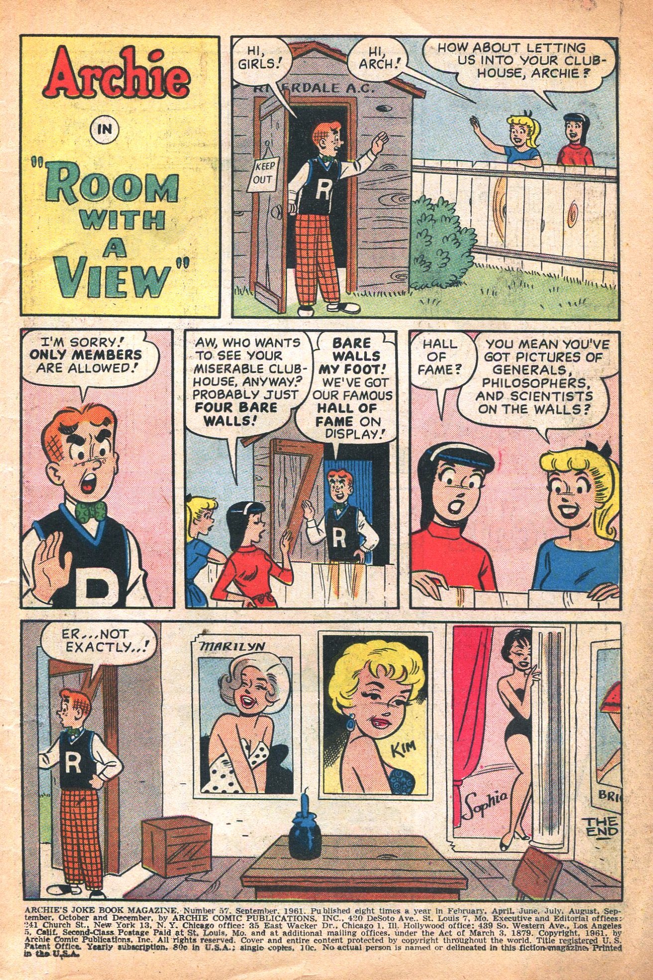 Read online Archie's Joke Book Magazine comic -  Issue #57 - 3