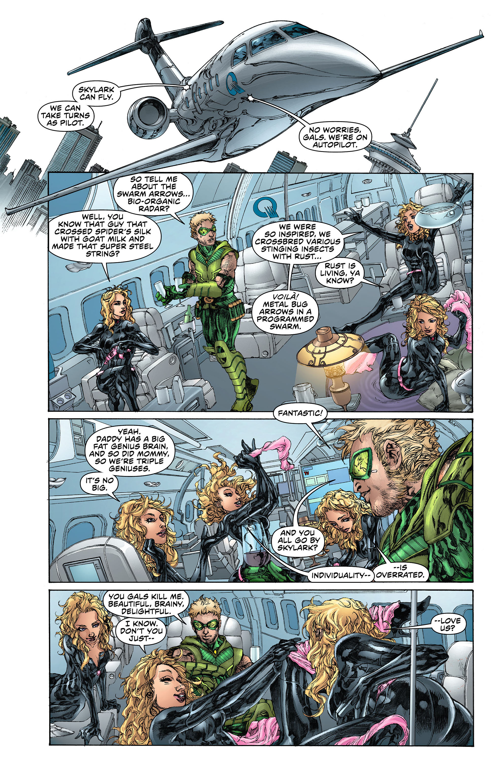 Read online Green Arrow (2011) comic -  Issue #7 - 12