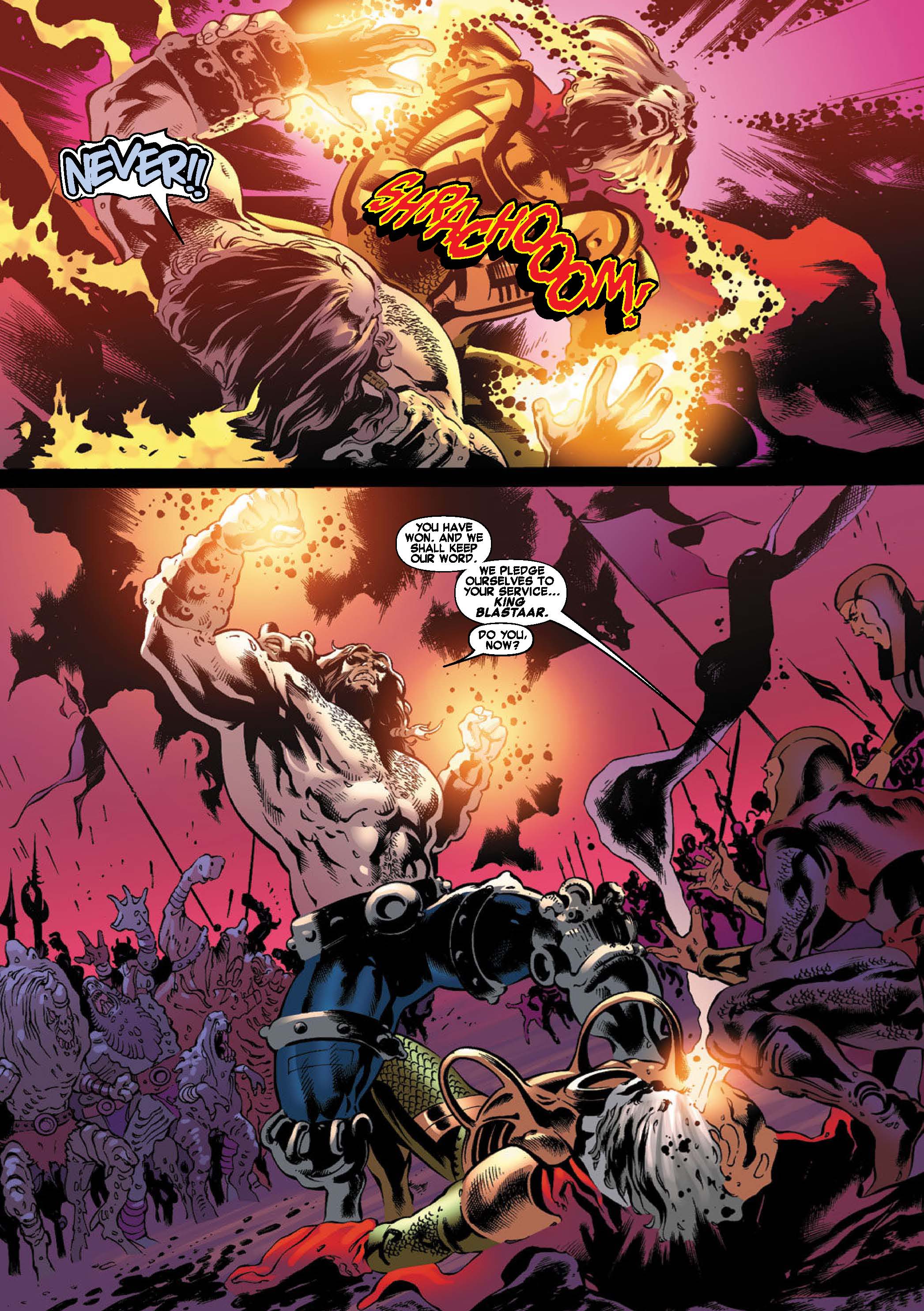 Read online War of Kings: Warriors - Blastaar comic -  Issue #2 - 7