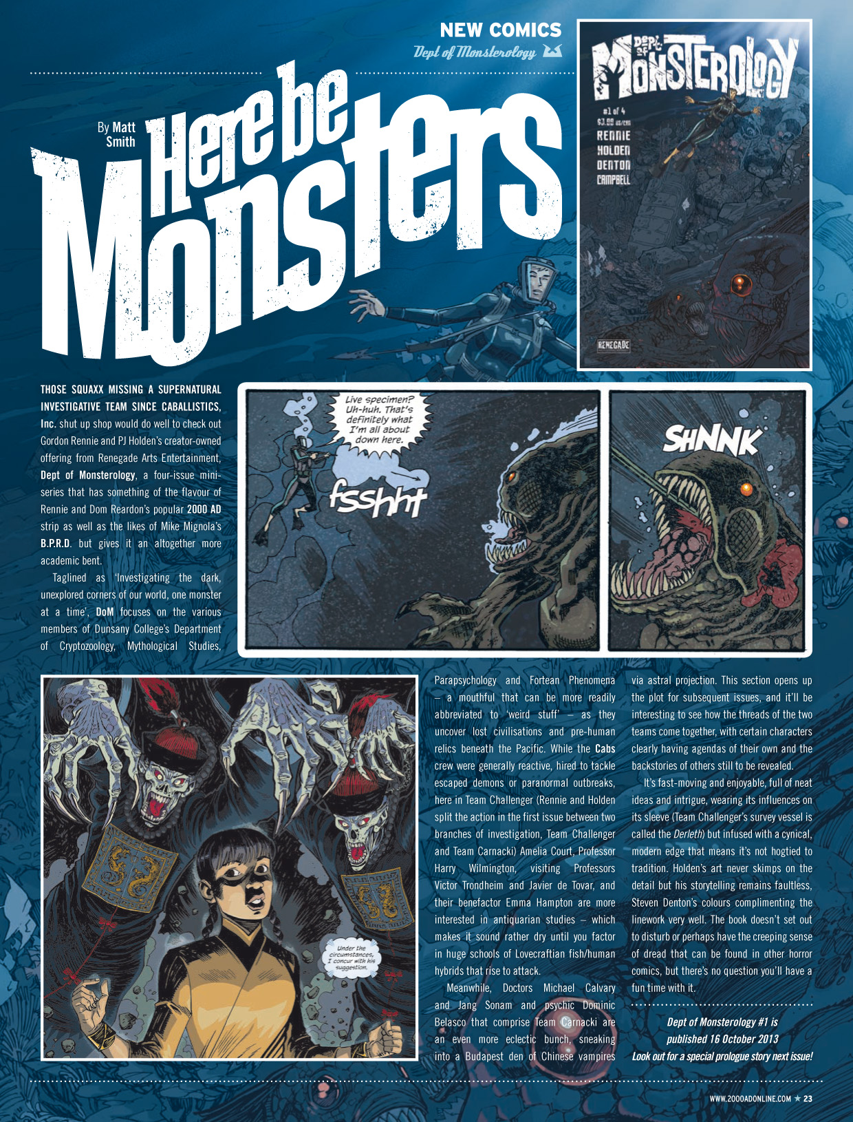 Read online Judge Dredd Megazine (Vol. 5) comic -  Issue #340 - 23