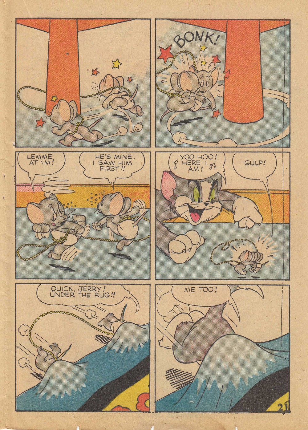 Read online Our Gang Comics comic -  Issue #7 - 23