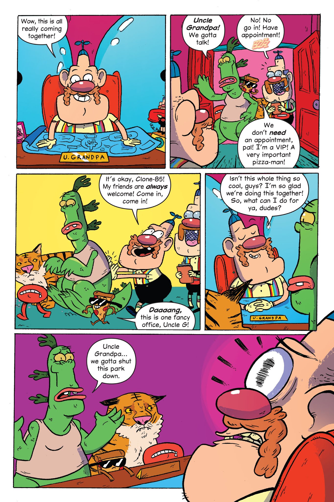 Read online Uncle Grandpa in Uncle Grandpaland comic -  Issue # TPB - 39