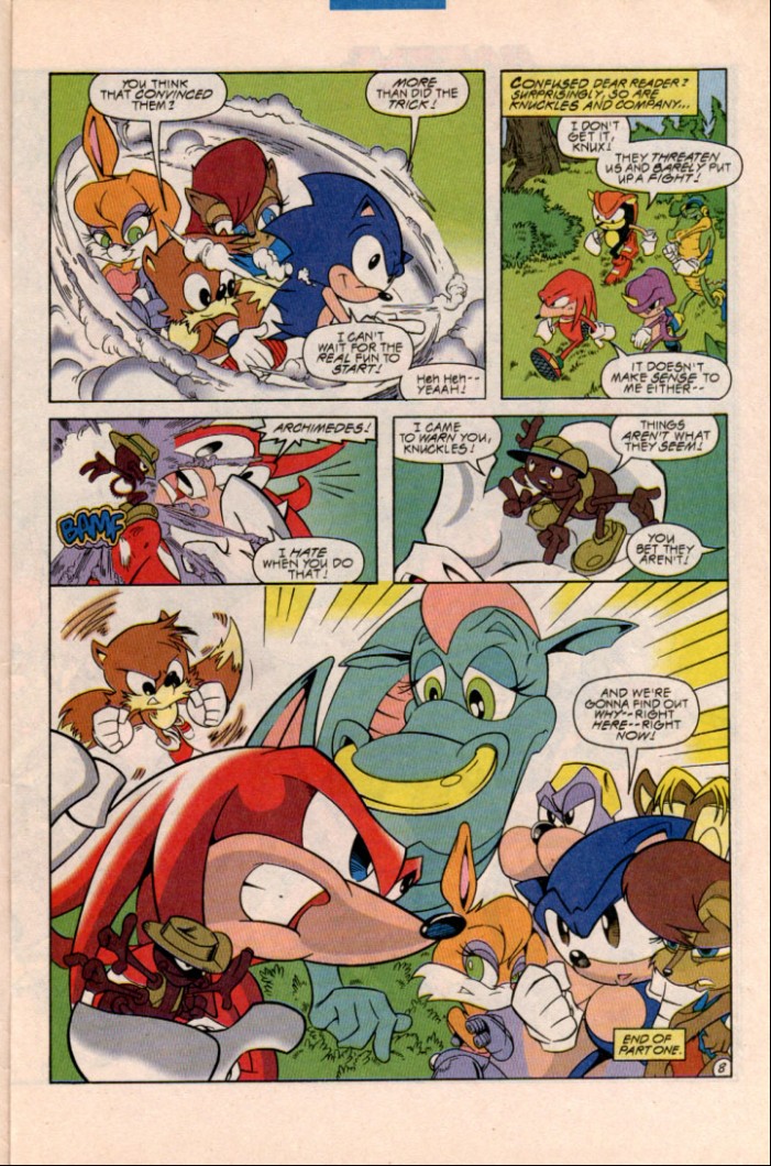 Read online Sonic Super Special comic -  Issue #1 - Sonic Vs. Knuckles Battle Royal - 11