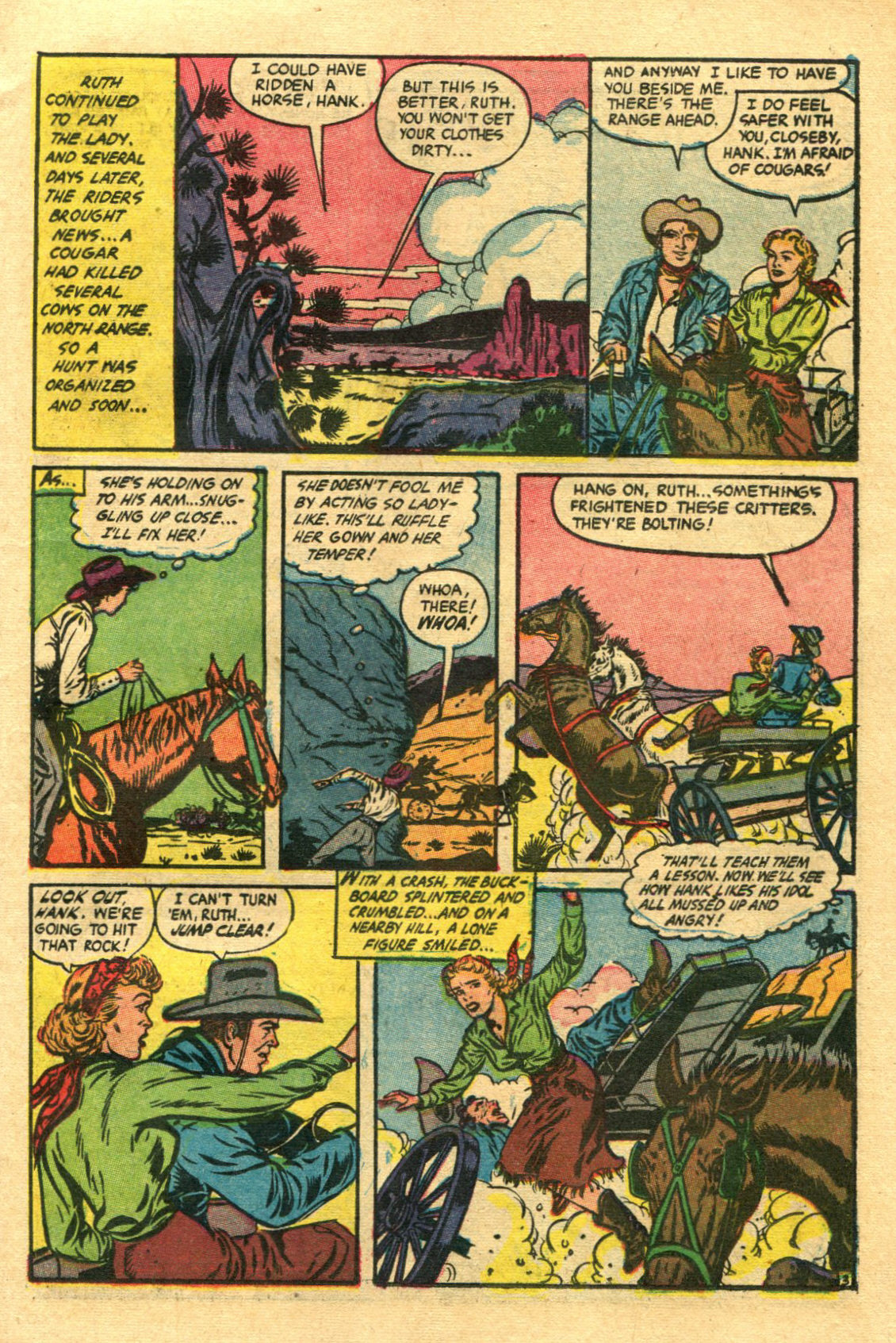 Read online Cowgirl Romances (1950) comic -  Issue #11 - 23
