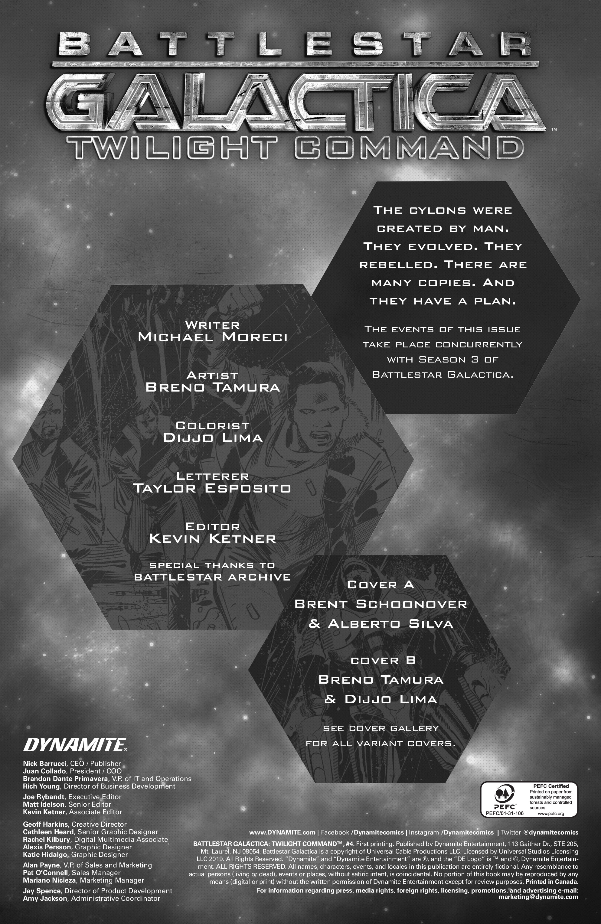 Read online Battlestar Galactica: Twilight Command comic -  Issue #4 - 3