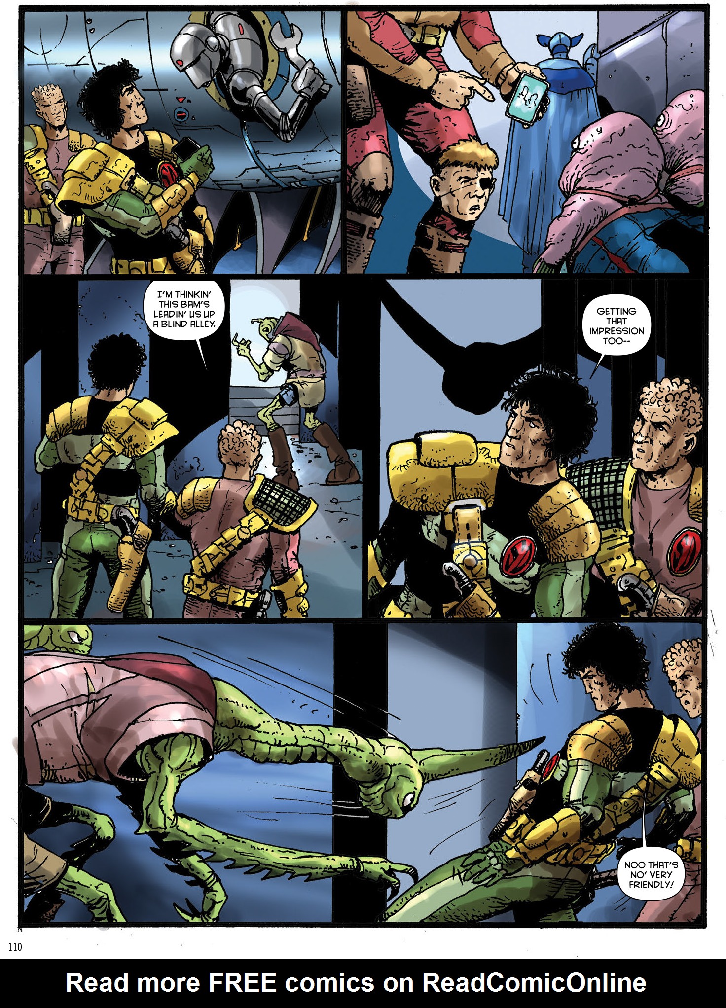 Read online Strontium Dog: Repo Men comic -  Issue # TPB - 112