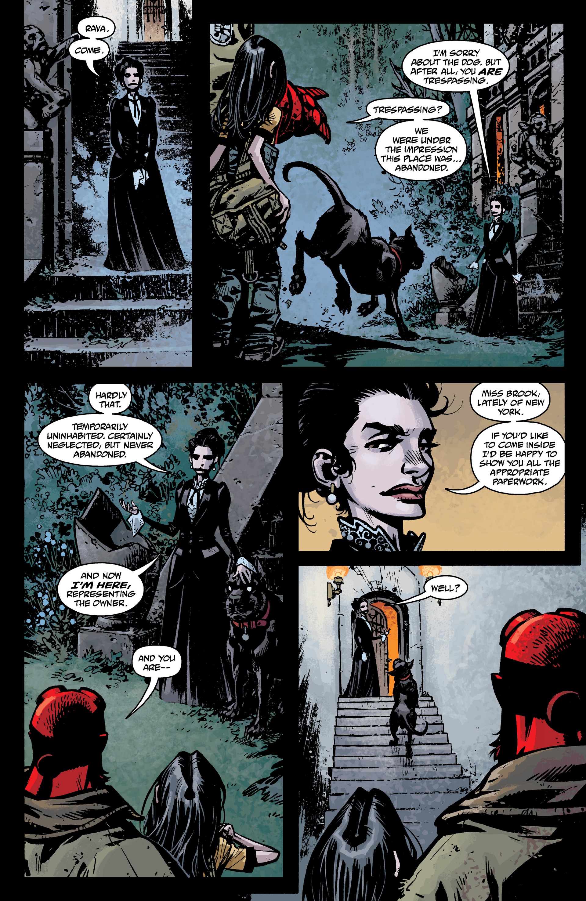 Read online Hellboy and the B.P.R.D.: The Return of Effie Kolb and Others comic -  Issue # TPB (Part 1) - 27