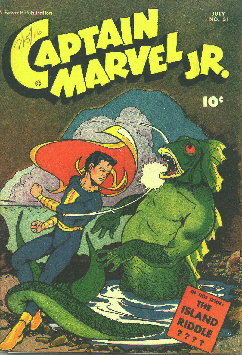 Read online Captain Marvel, Jr. comic -  Issue #51 - 1