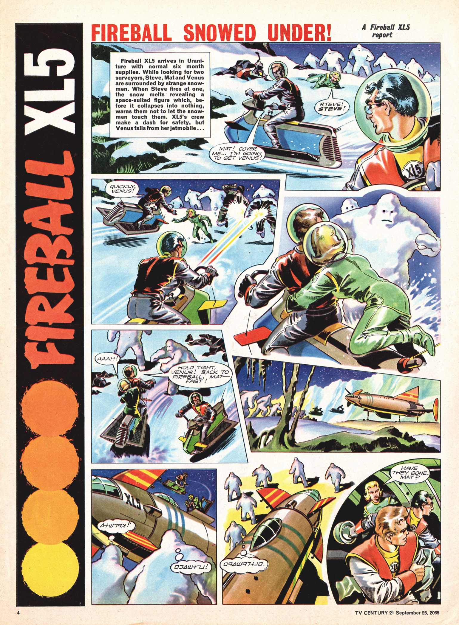 Read online TV Century 21 (TV 21) comic -  Issue #36 - 4
