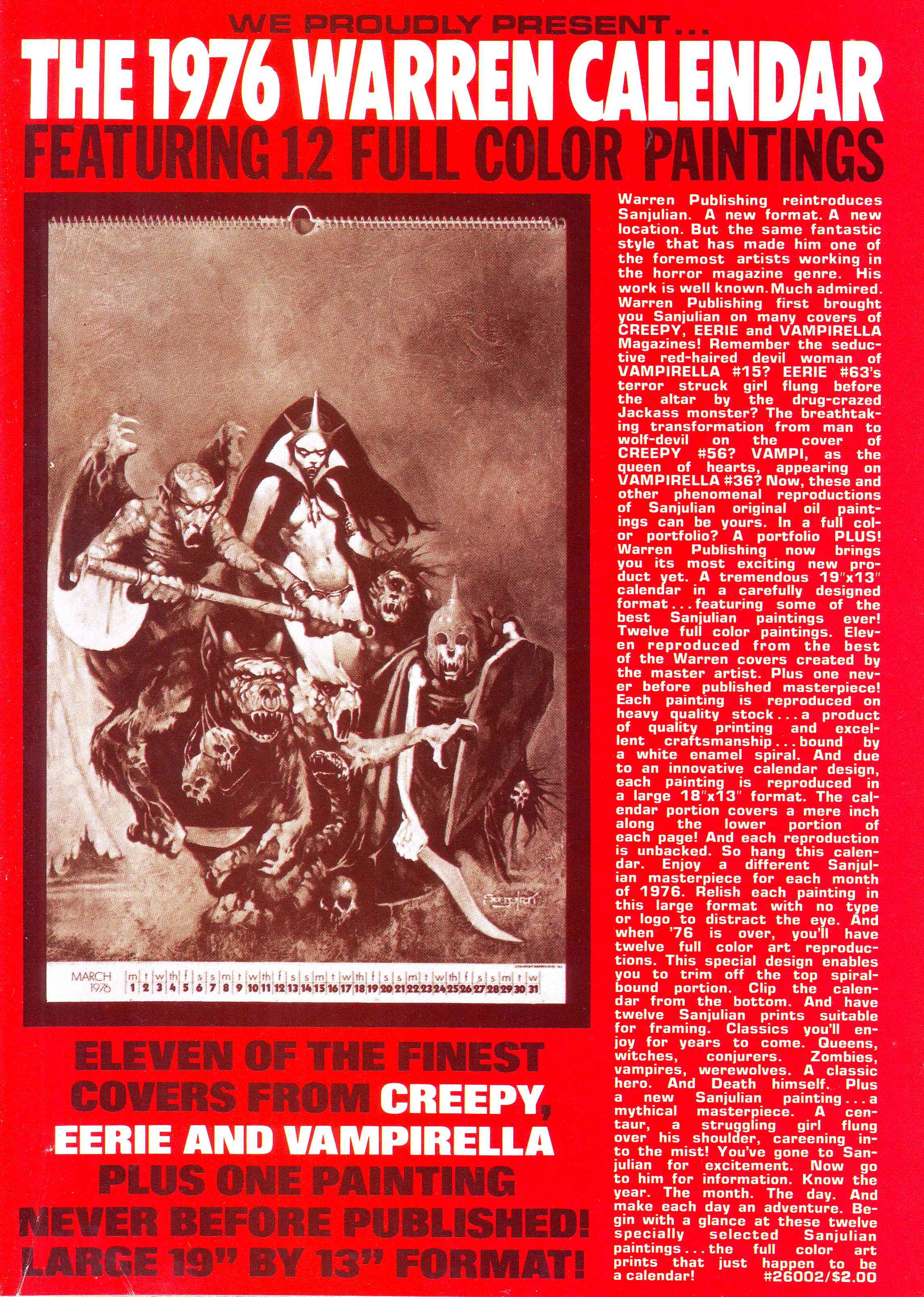 Read online Vampirella (1969) comic -  Issue #50 - 67