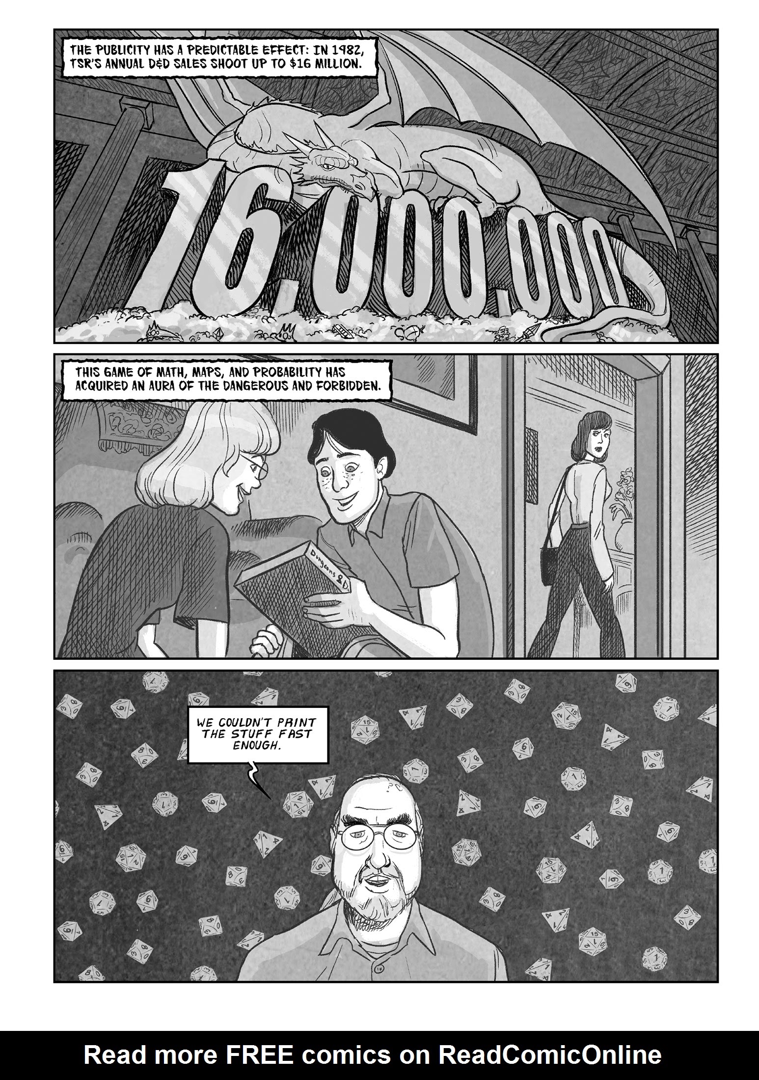 Read online Rise of the Dungeon Master: Gary Gygax and the Creation of D&D comic -  Issue # TPB - 106