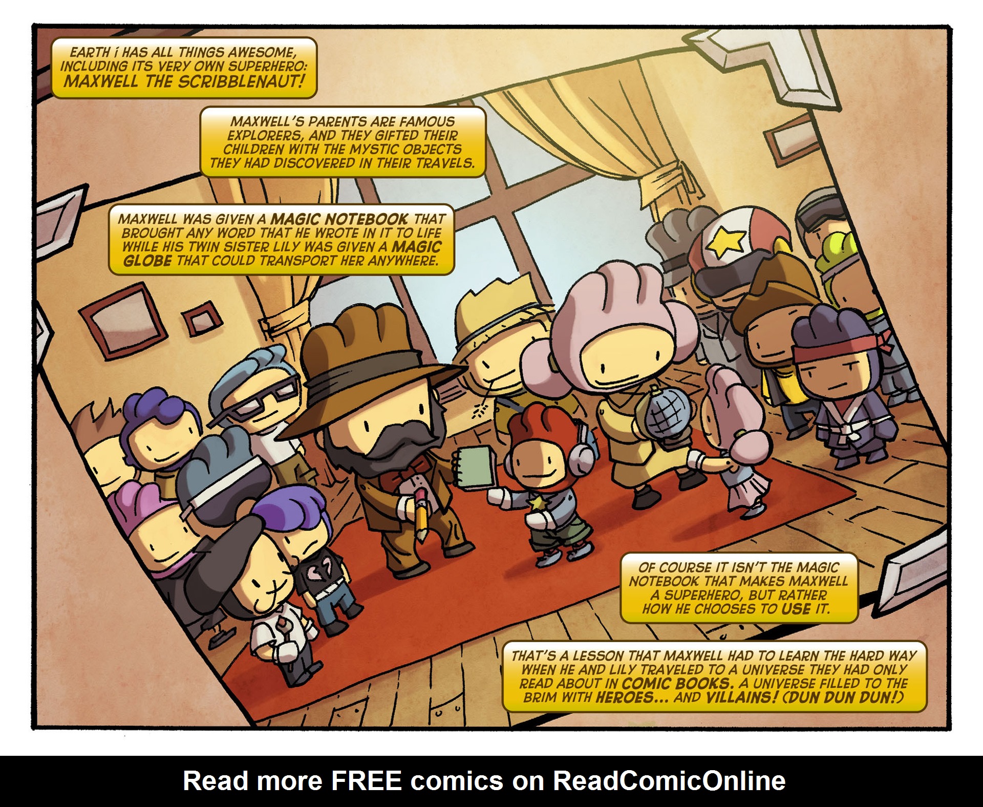 Read online Scribblenauts Unmasked: A Crisis of Imagination comic -  Issue #1 - 12