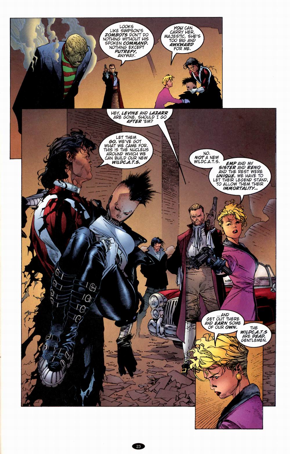 Read online WildC.A.T.s: Covert Action Teams comic -  Issue #21 - 23