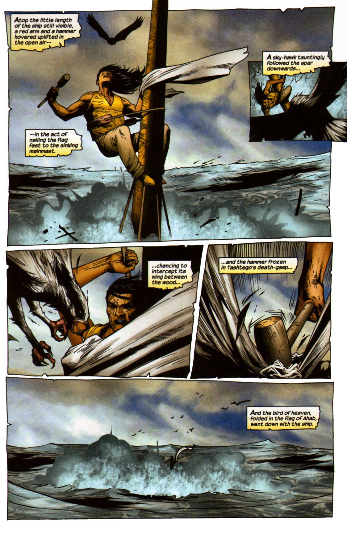 Read online Marvel Illustrated: Moby Dick comic -  Issue # TPB - 139