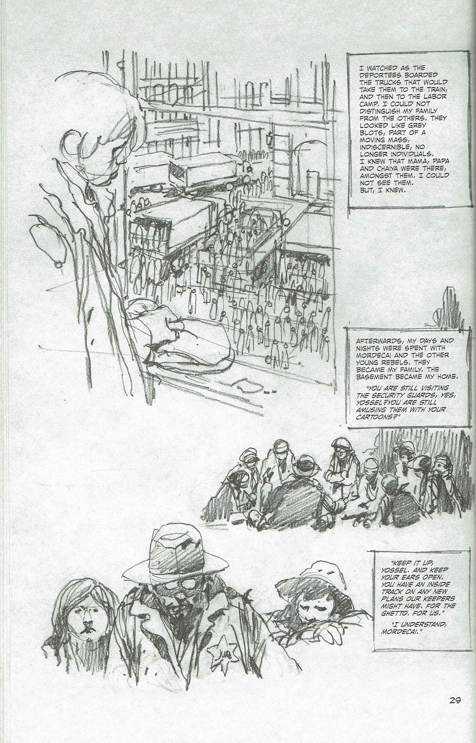 Read online Yossel: April 19, 1943 comic -  Issue # TPB - 38