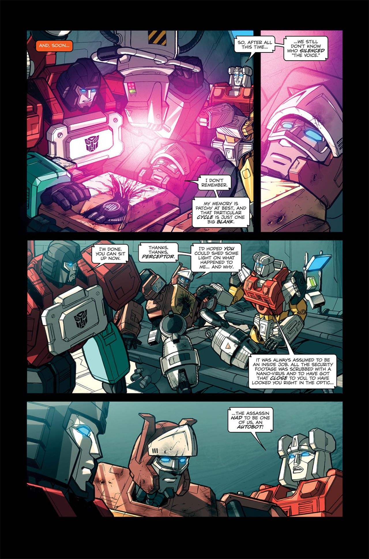 Read online Transformers Spotlight: Blaster comic -  Issue # Full - 6