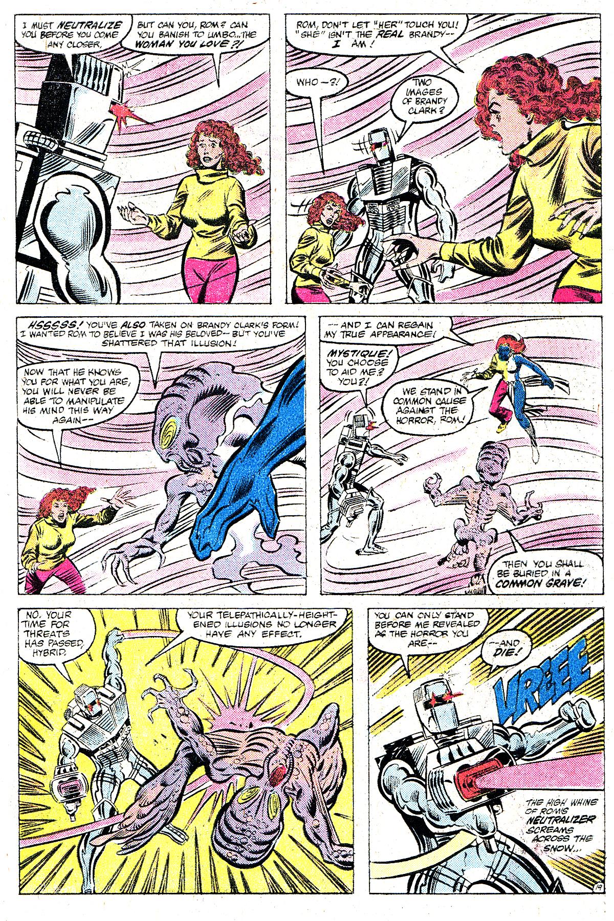 Read online ROM (1979) comic -  Issue #32 - 20