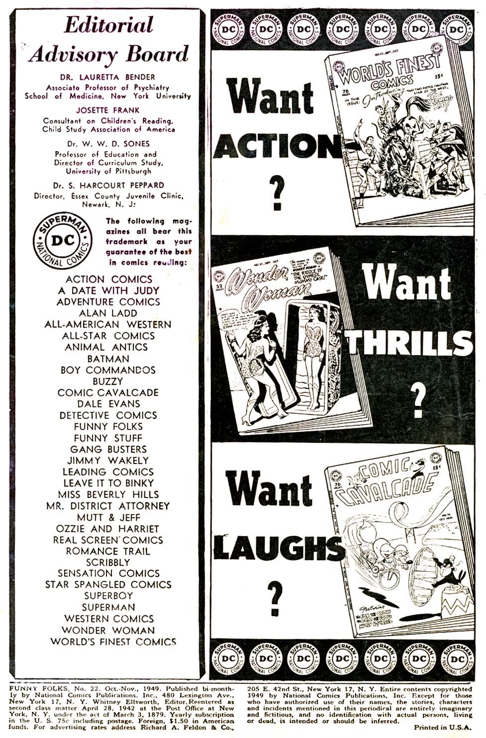 Read online Funny Folks comic -  Issue #22 - 2