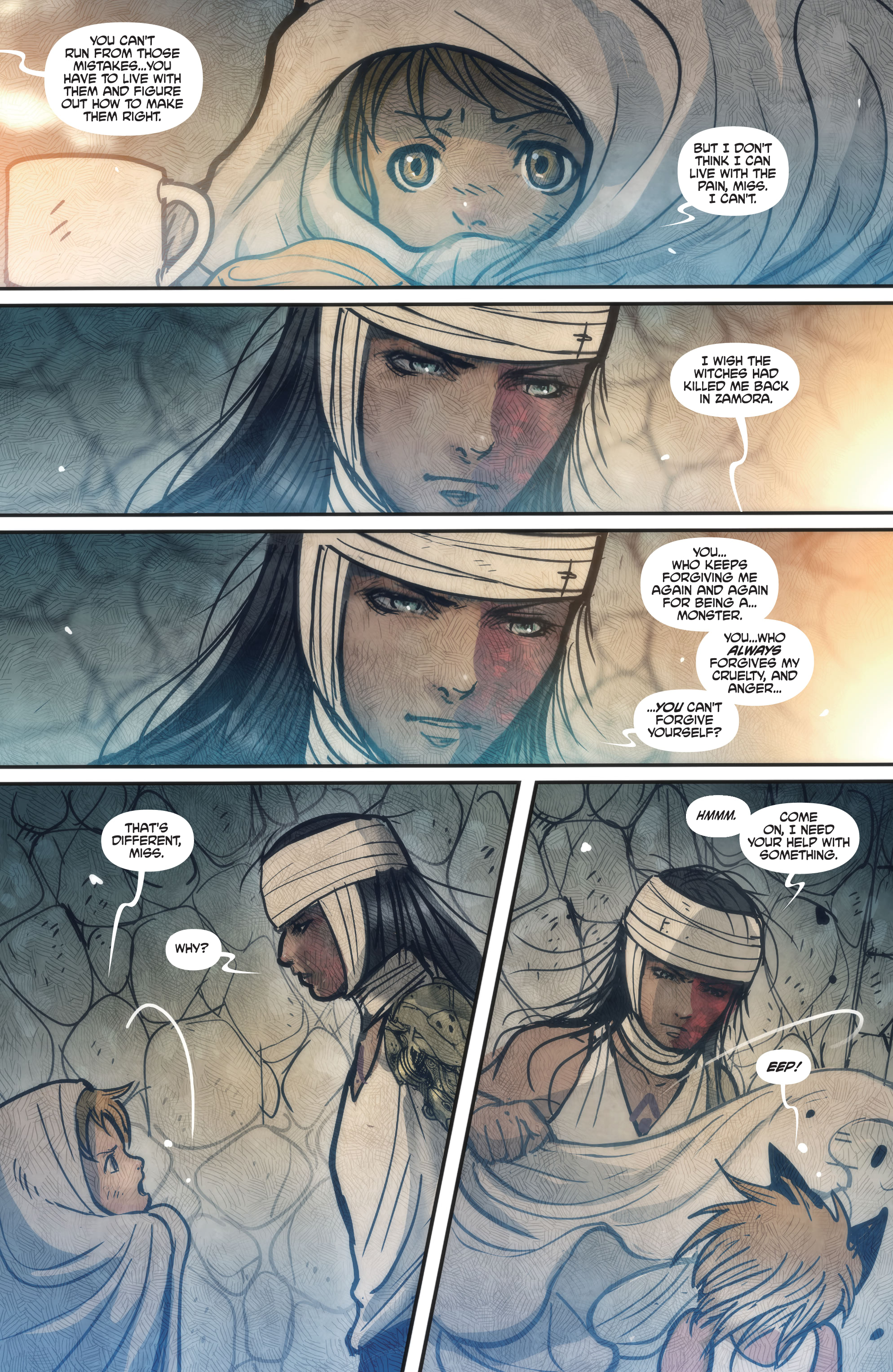 Read online Monstress: Talk Stories comic -  Issue #2 - 4