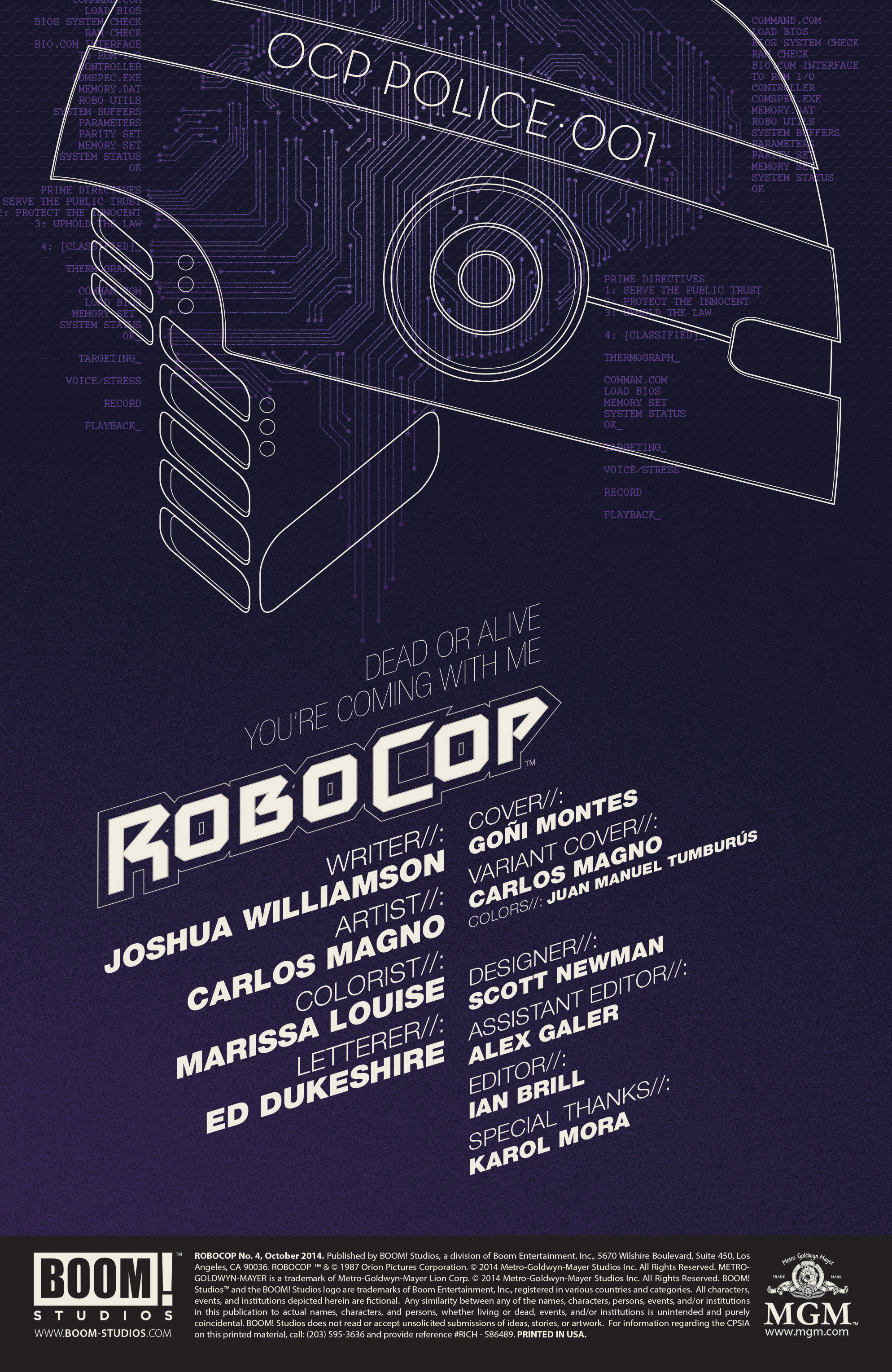 Read online RoboCop (2014) comic -  Issue #4 - 2