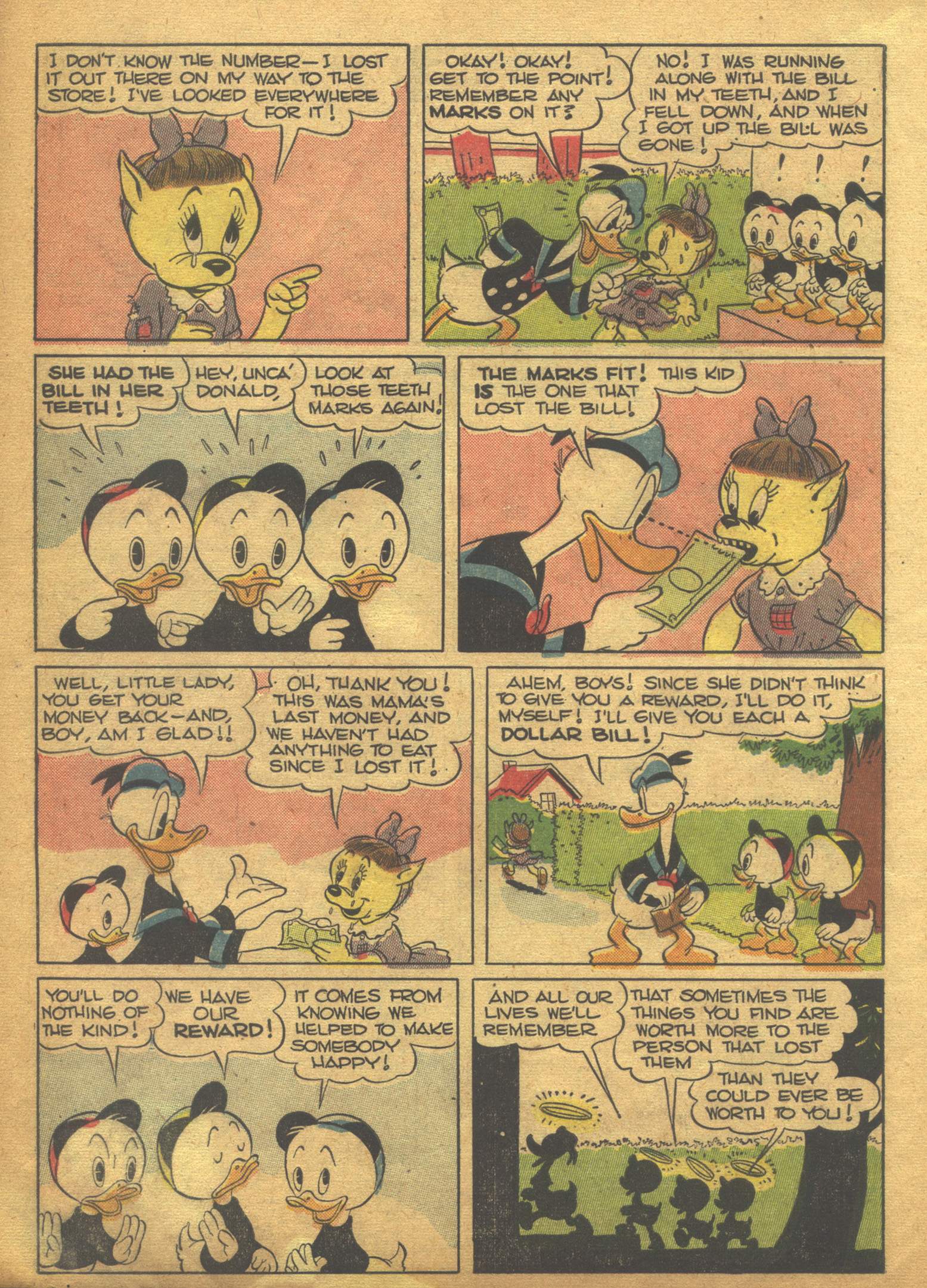 Read online Walt Disney's Comics and Stories comic -  Issue #63 - 12