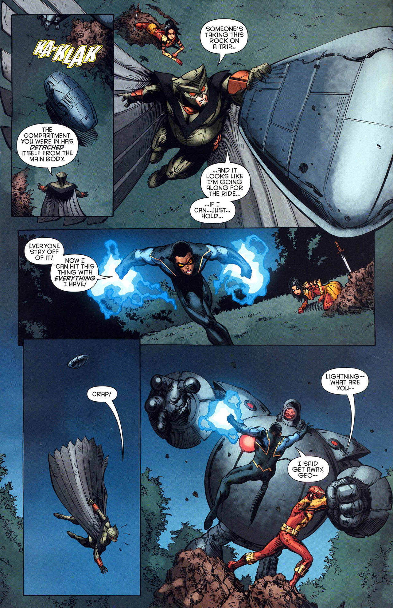 Read online The Outsiders (2009) comic -  Issue #17 - 10