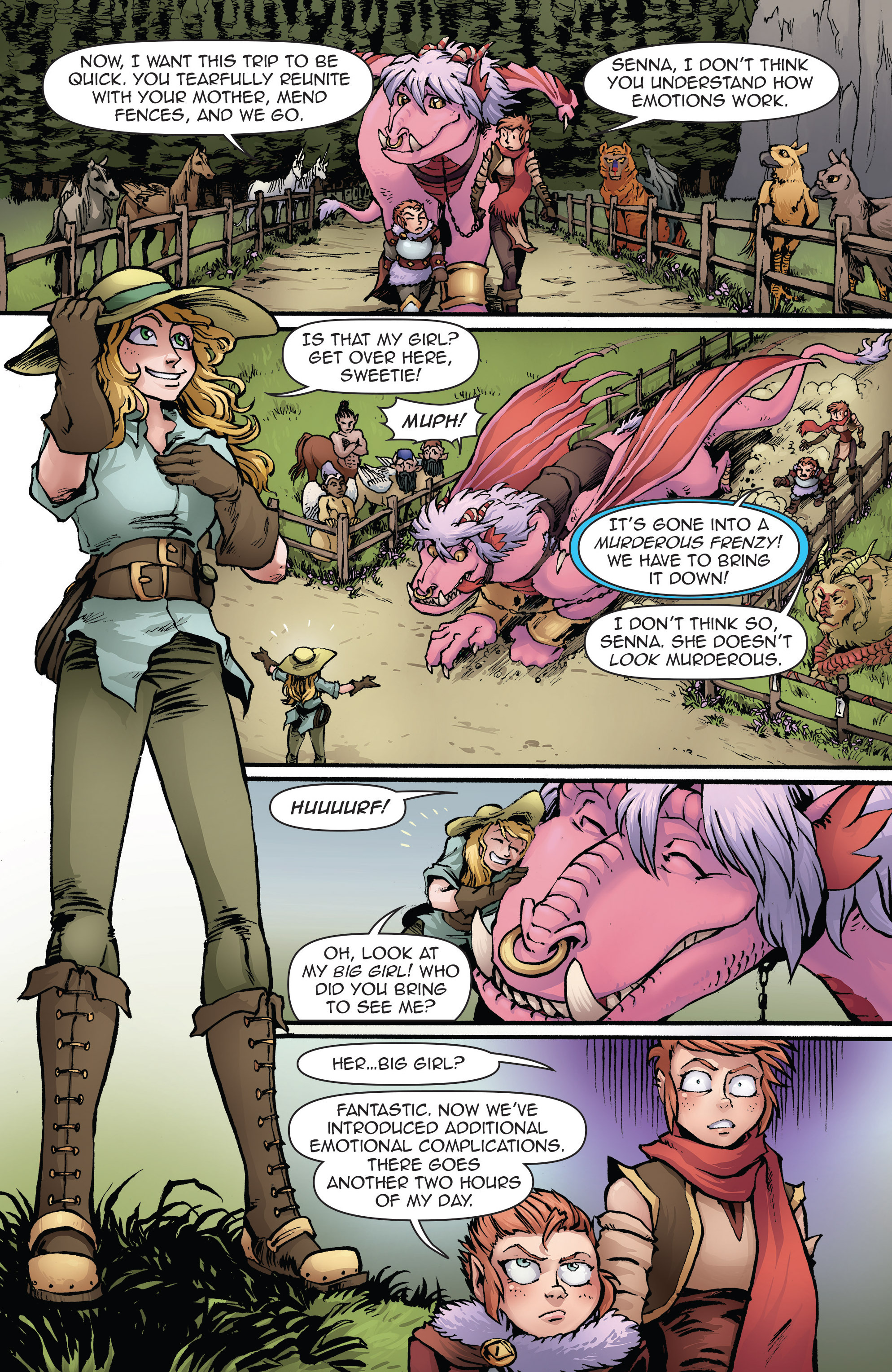Read online Princeless: Make Yourself comic -  Issue #3 - 8