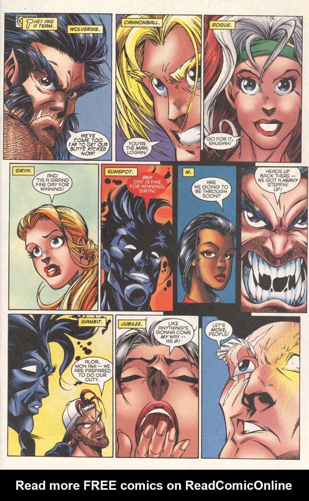 Read online X-Men (1991) comic -  Issue # Annual '96 - 2