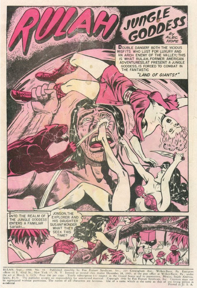 Read online Rulah - Jungle Goddess comic -  Issue #18 - 3