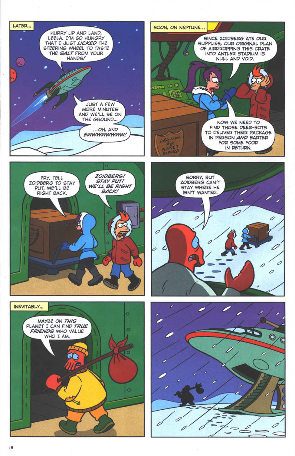 Read online Futurama Comics comic -  Issue #40 - 14