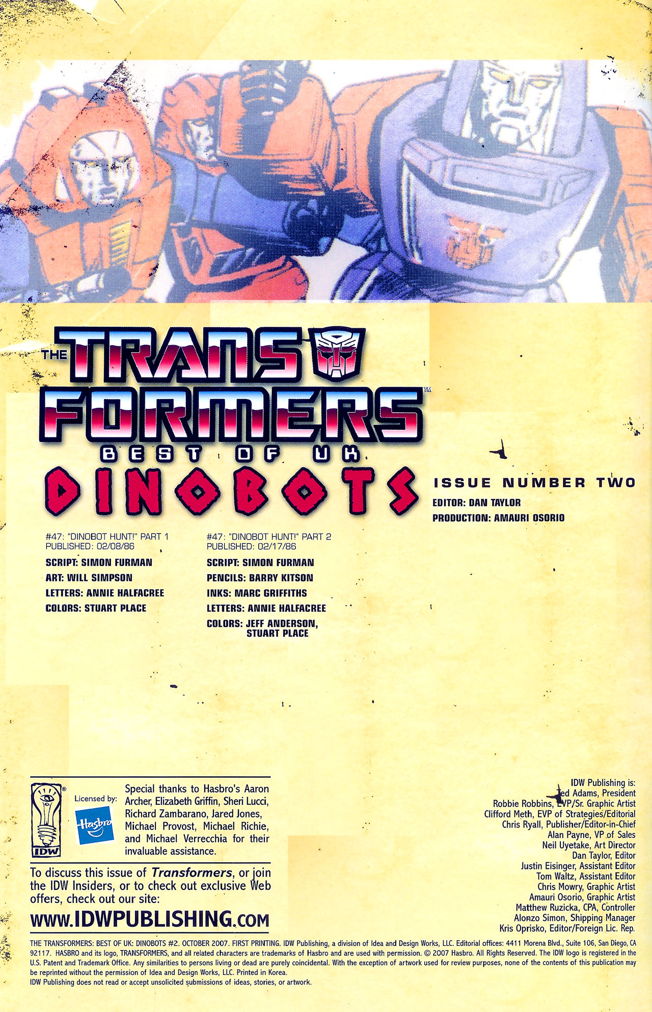 Read online The Transformers: Best of UK: Dinobots comic -  Issue #2 - 3