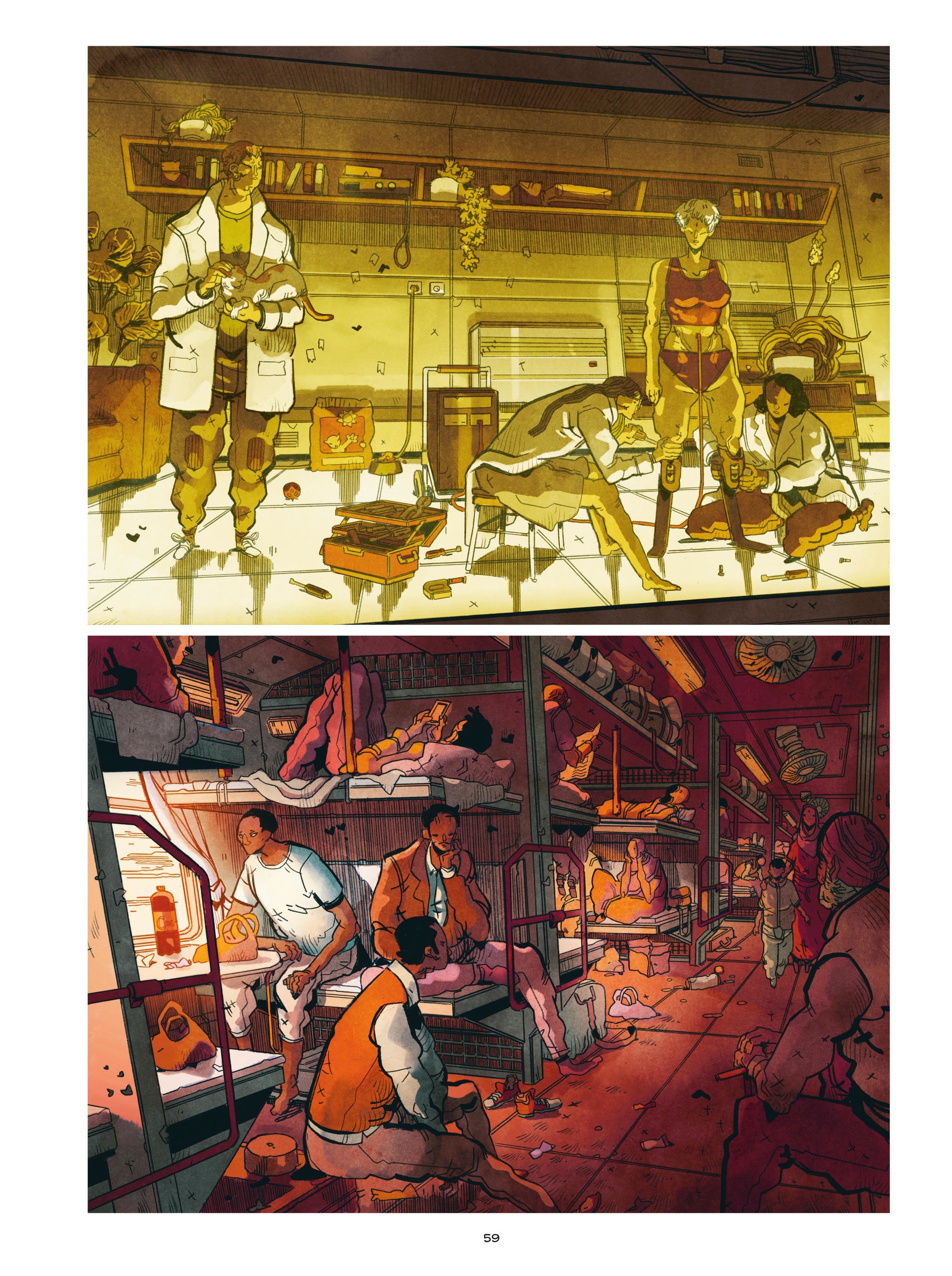 Read online Carbon & Silicon (2020) comic -  Issue # TPB (Part 1) - 58