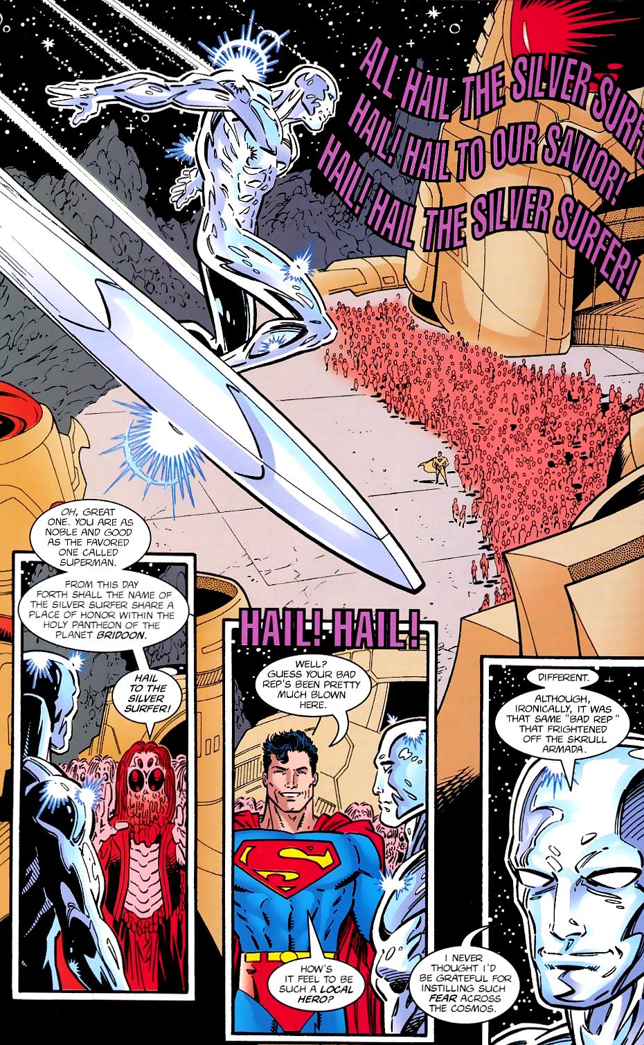 Read online Silver Surfer/Superman comic -  Issue # Full - 46