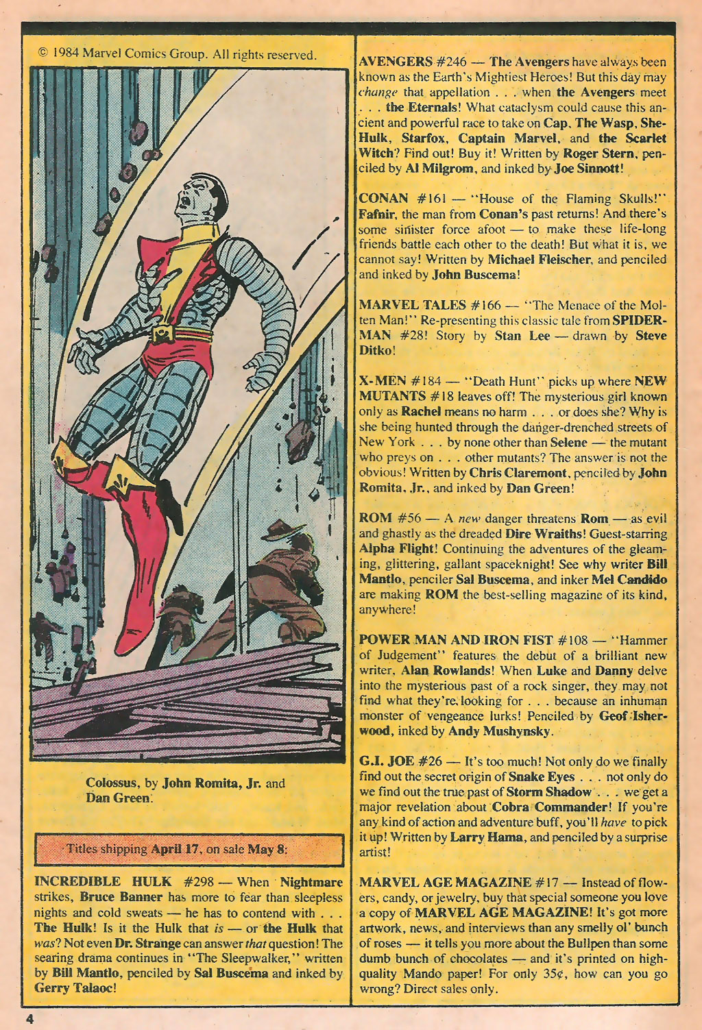 Read online Marvel Age comic -  Issue #14 - 6