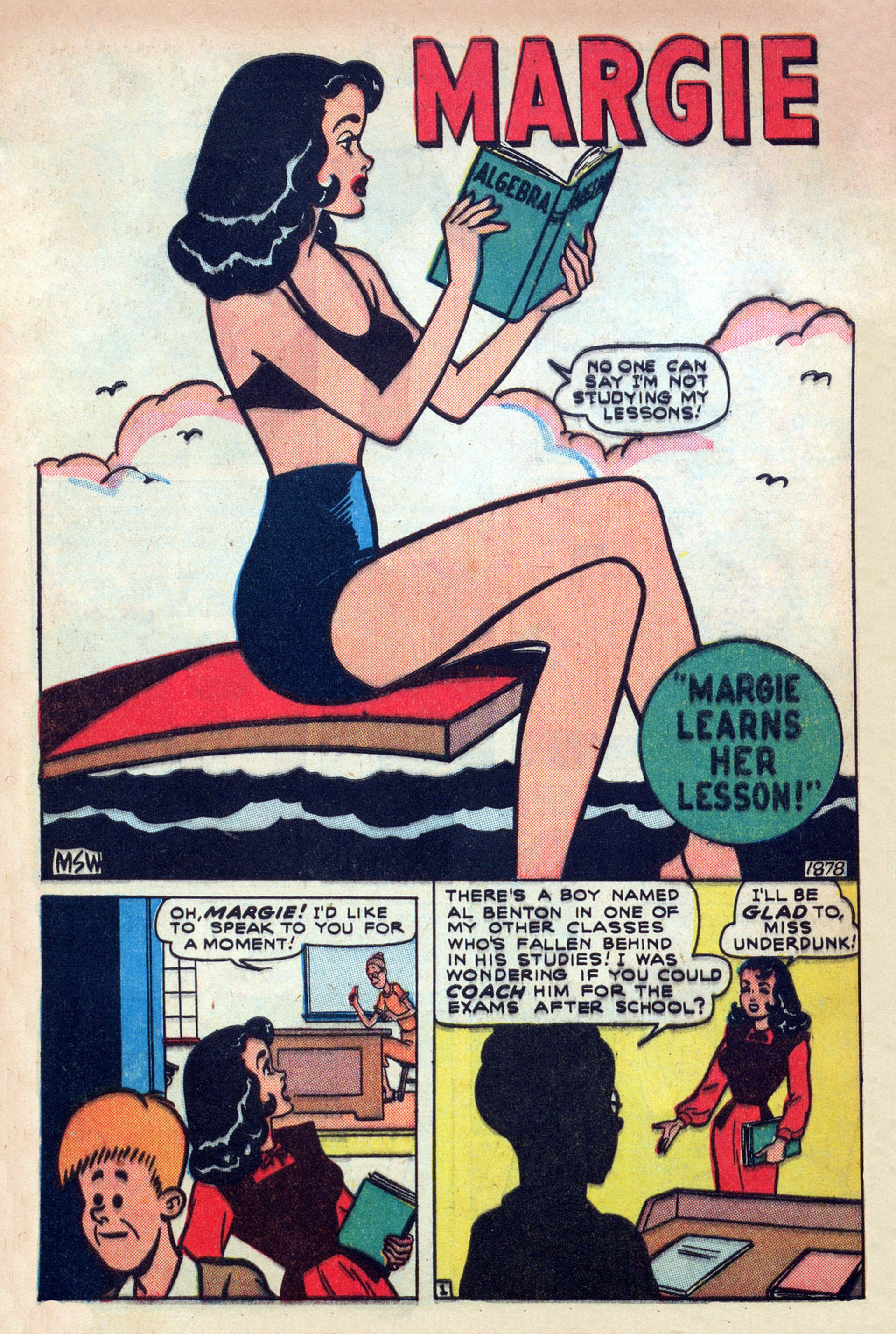 Read online Margie Comics comic -  Issue #42 - 8