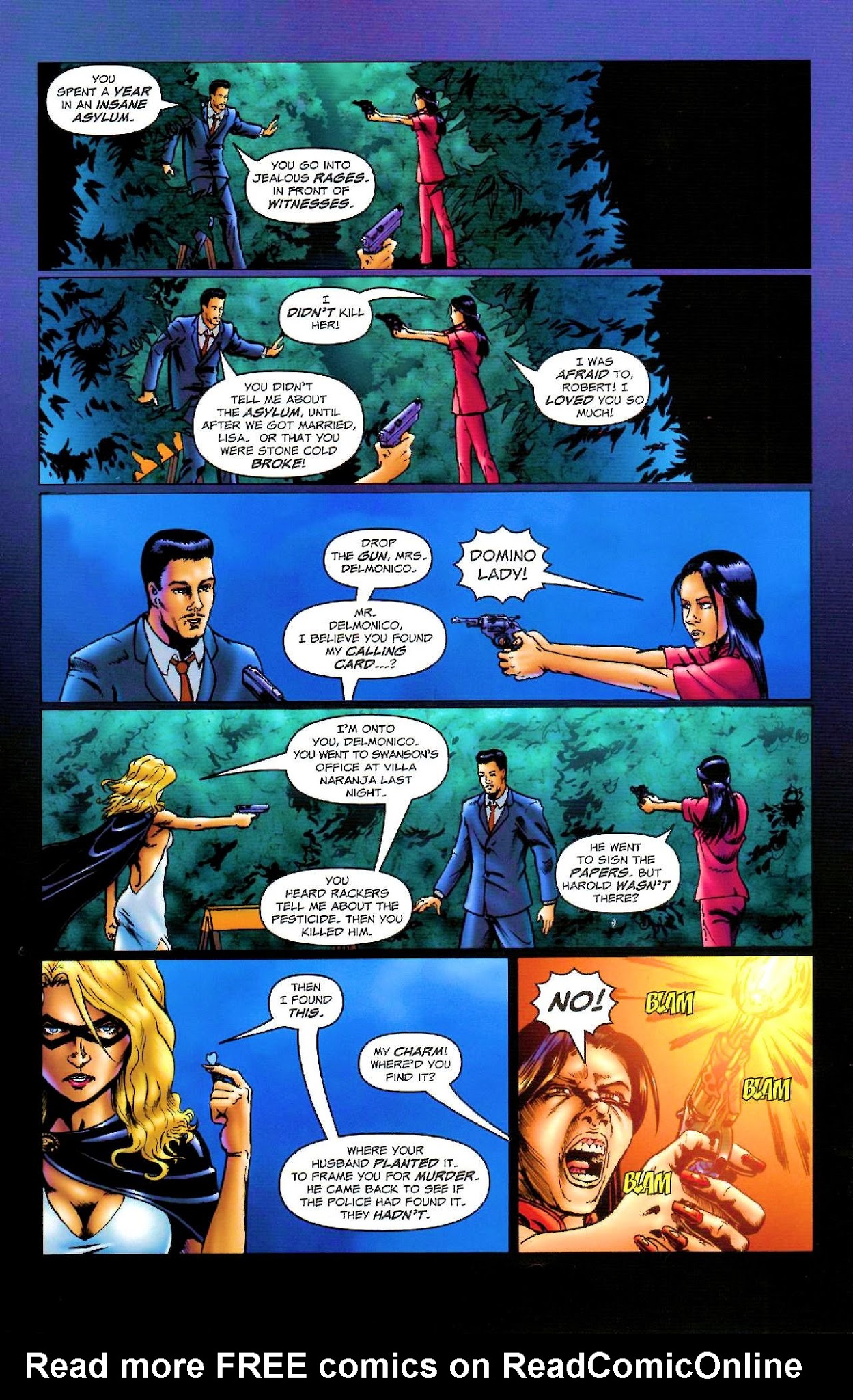 Read online Domino Lady comic -  Issue #2 - 28