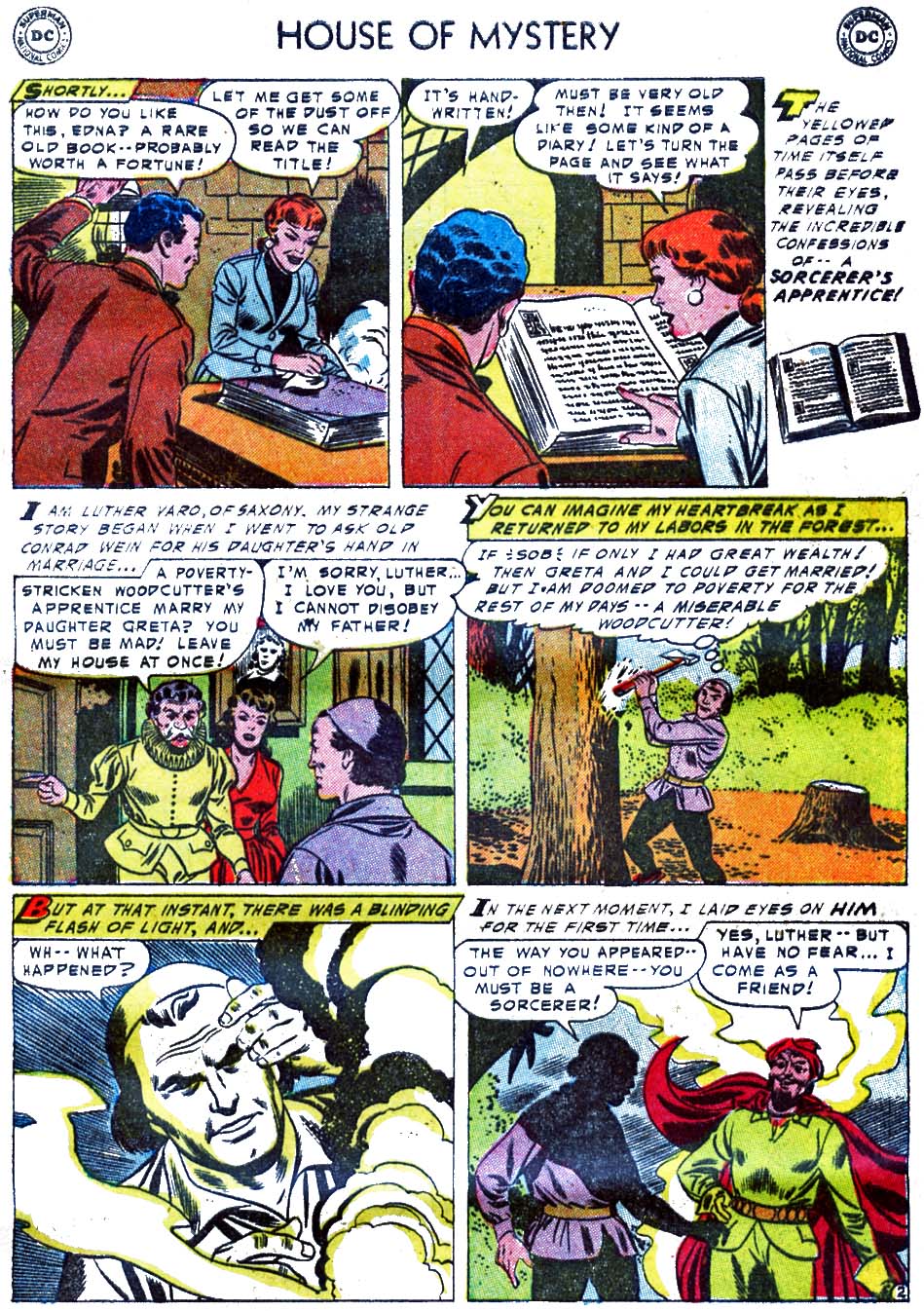 Read online House of Mystery (1951) comic -  Issue #31 - 29