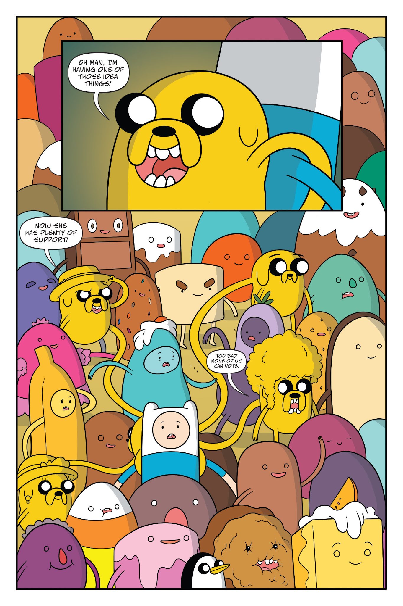 Read online Adventure Time: President Bubblegum comic -  Issue # TPB - 70