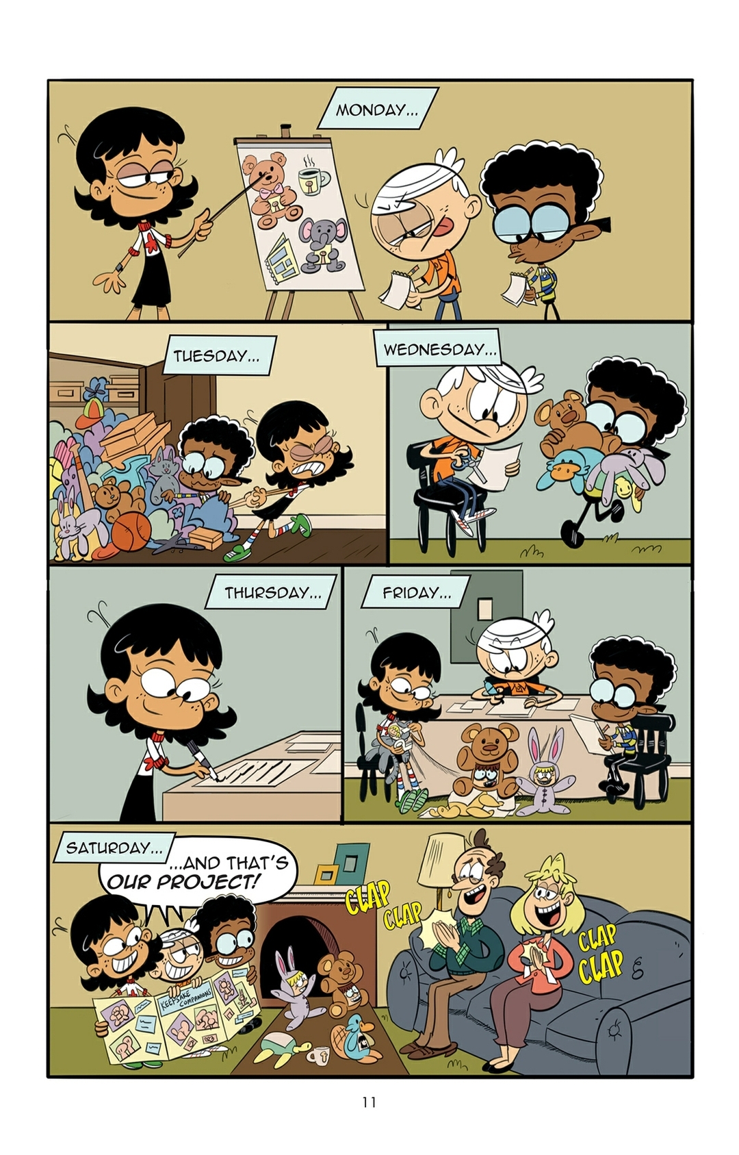 Read online The Loud House comic -  Issue #7 - 11