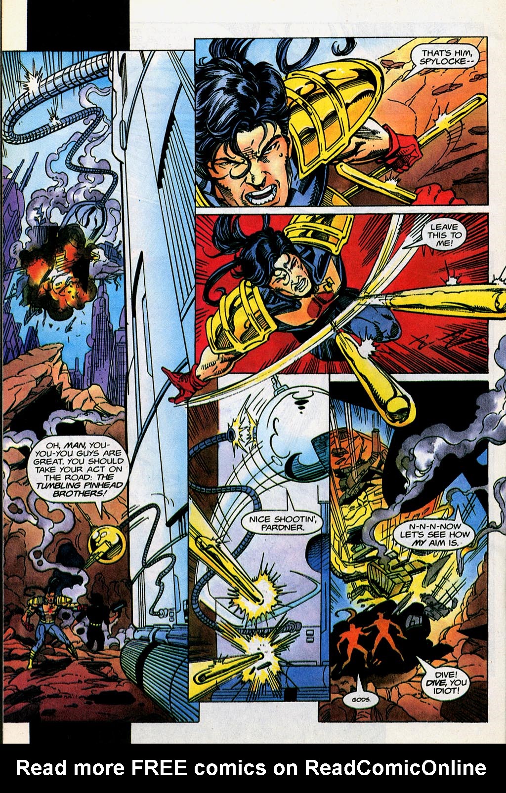 Read online Rai (1992) comic -  Issue #32 - 16