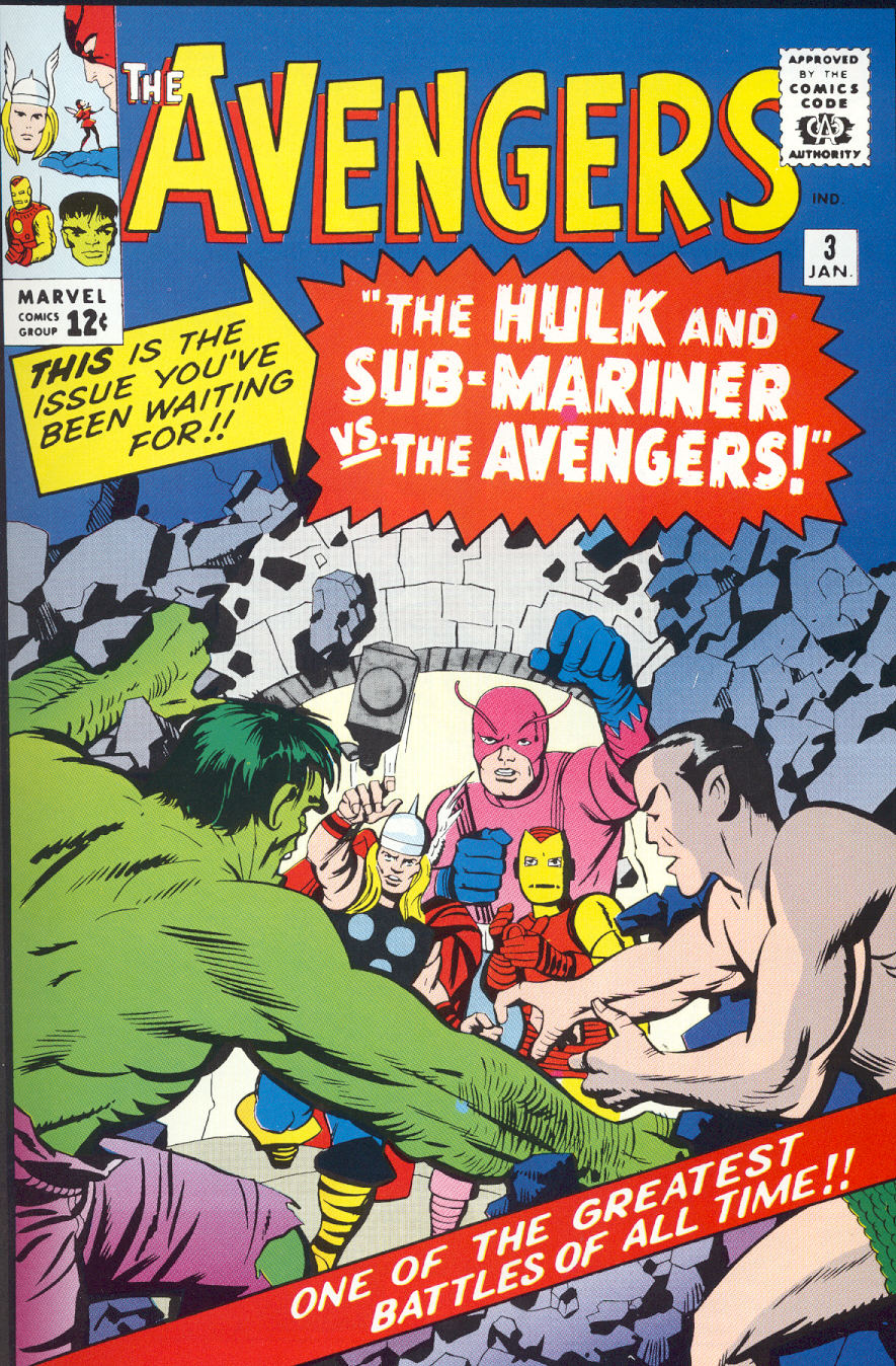 Read online The Avengers (1963) comic -  Issue #3 - 1