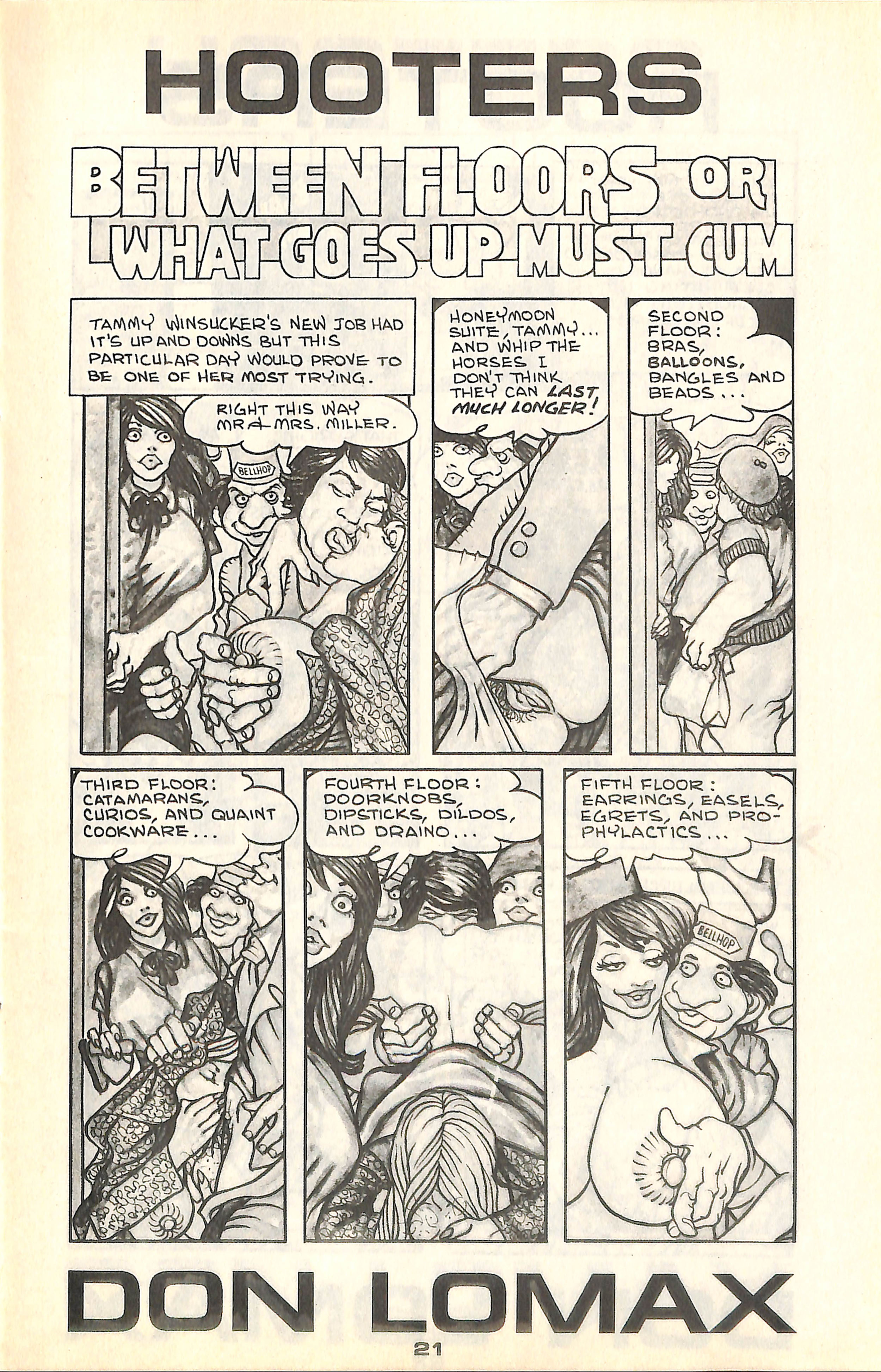 Read online Hooters comic -  Issue #4 - 24