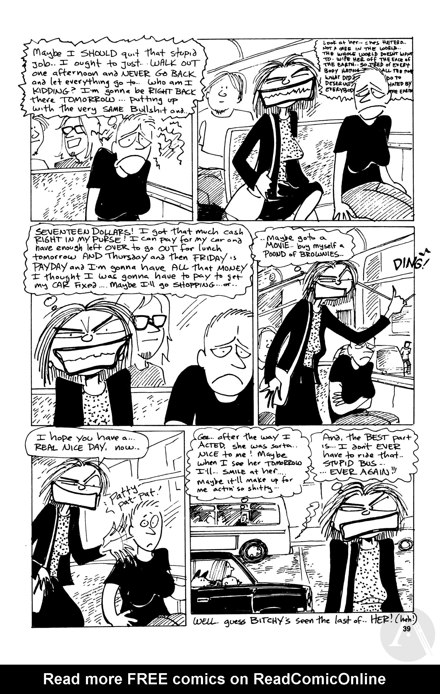 Read online Bitchy Butch: World's Angriest Dyke comic -  Issue # TPB - 45