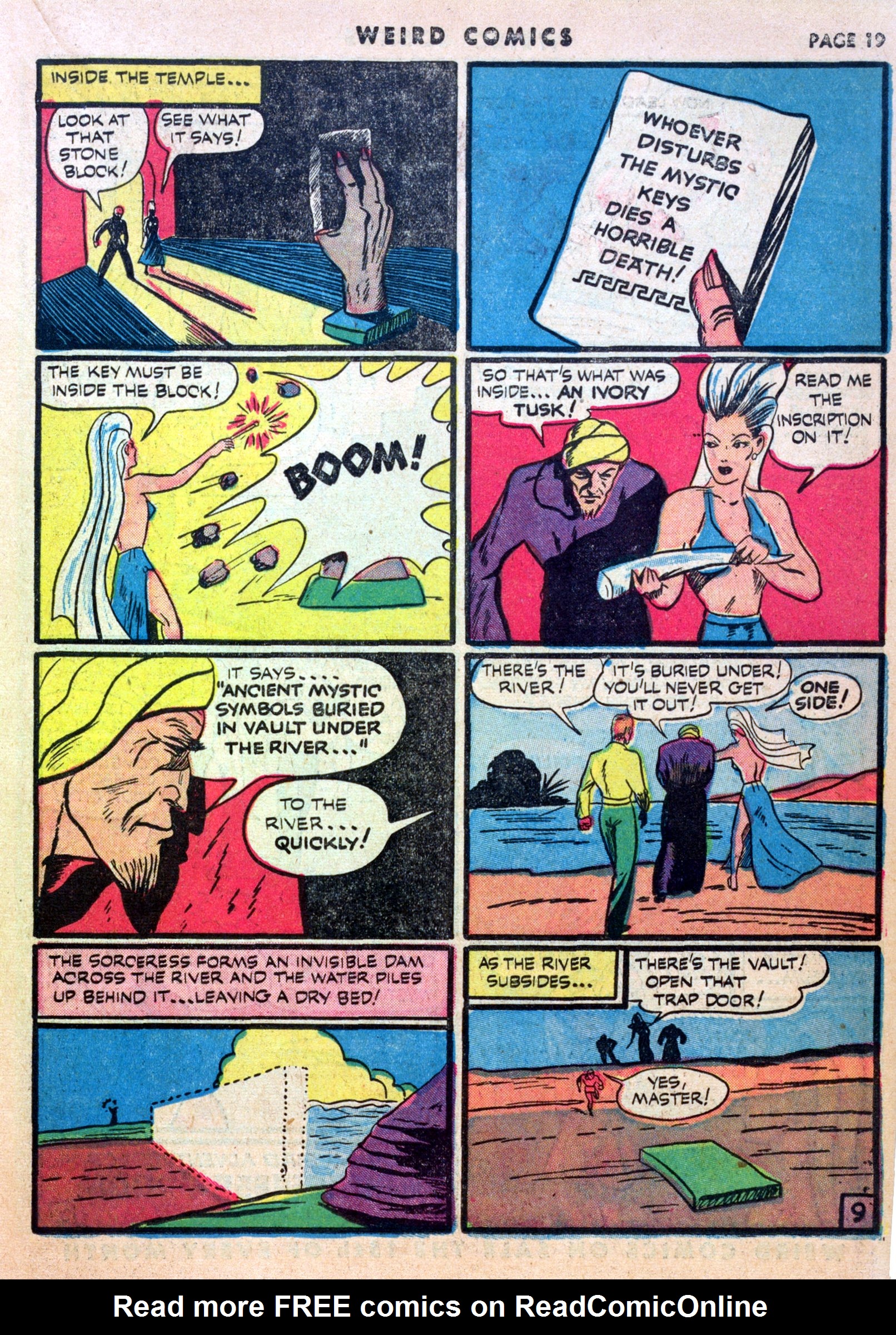 Read online Weird Comics comic -  Issue #14 - 21