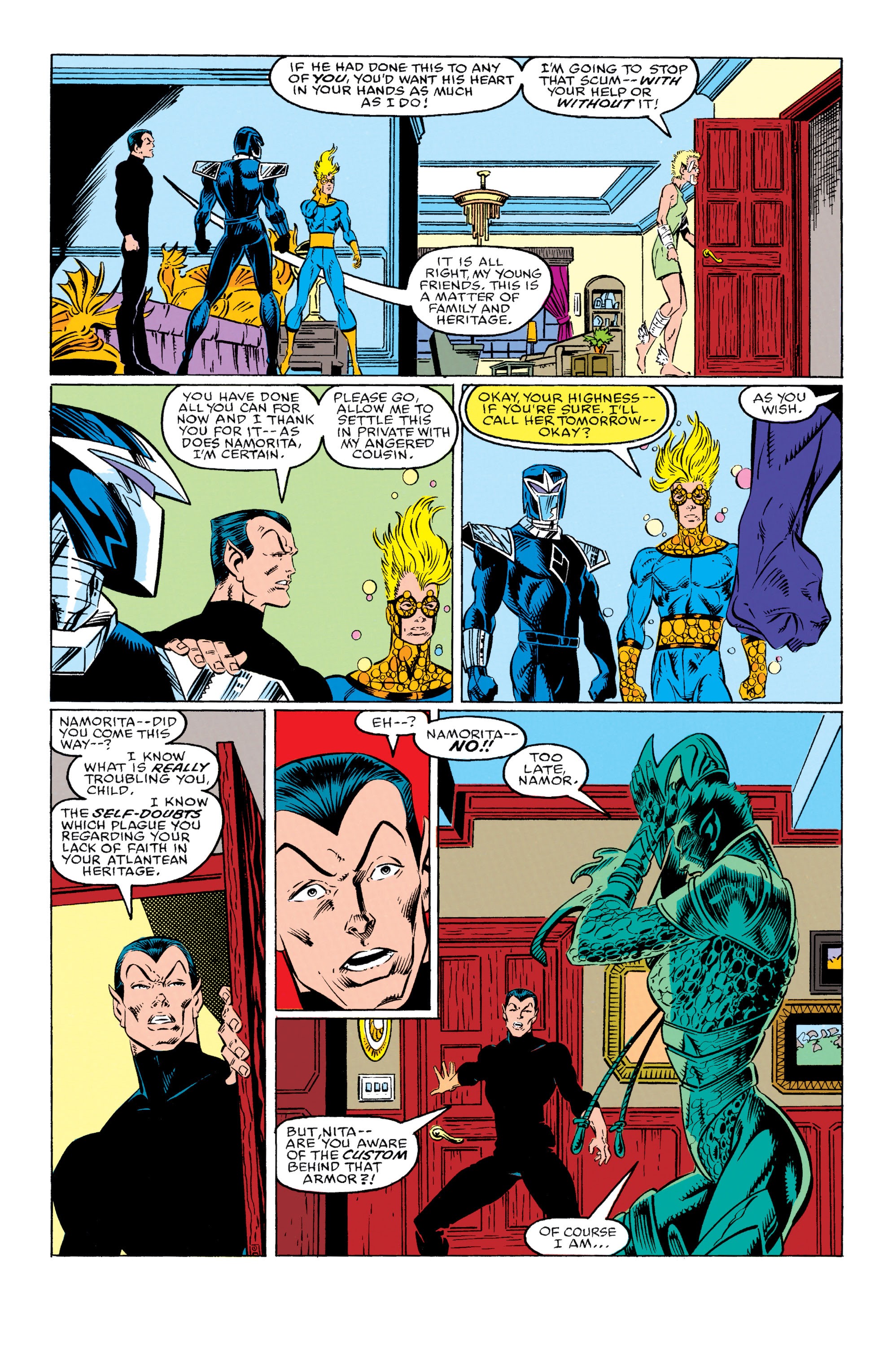 Read online The New Warriors comic -  Issue #14 - 15