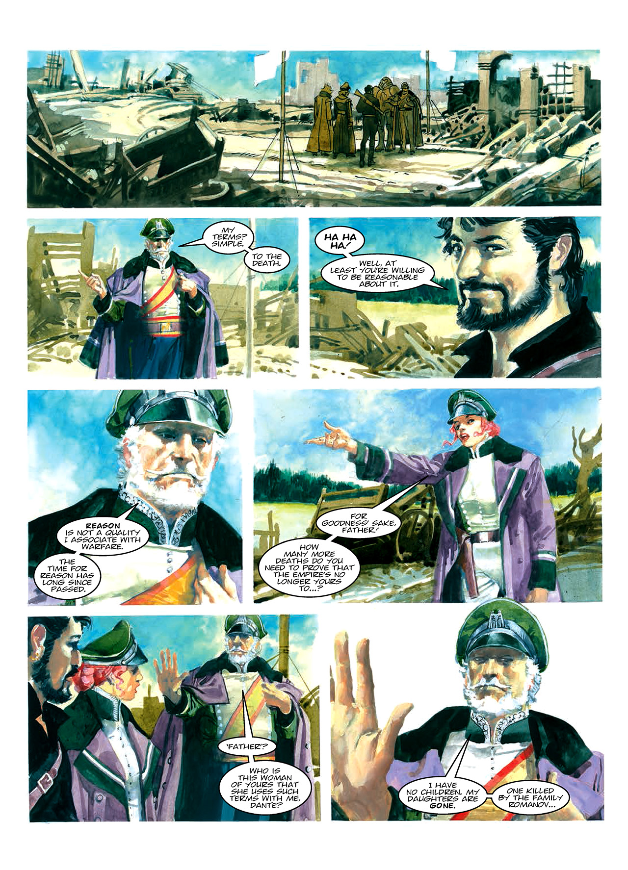 Read online Nikolai Dante comic -  Issue # TPB 10 - 34