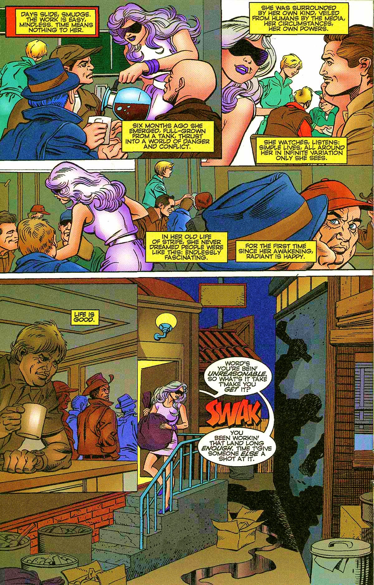 Read online Isaac Asimov's I-Bots comic -  Issue #4 - 19