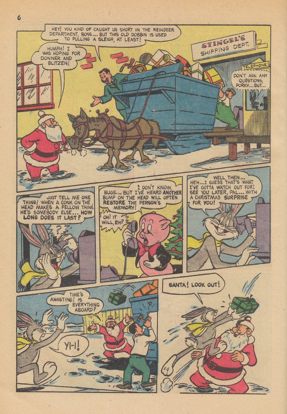 Read online Bugs Bunny's Christmas Funnies comic -  Issue # TPB 6 - 8